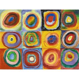 Squares with Concentric Rings, Wassily Kandinsky