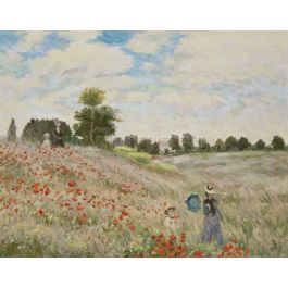 Poppies at Argenteuil, Claude Monet