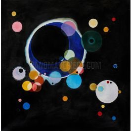 Several Circles, Wassily Kandinsky