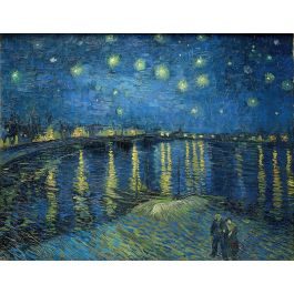 Starry Night Over the Rhone, Vincent van Gogh