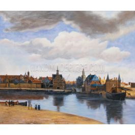 View of Delft, Johannes Vermeer