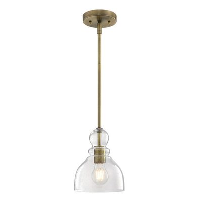 Lomita 1-Light Single Bell Pendant