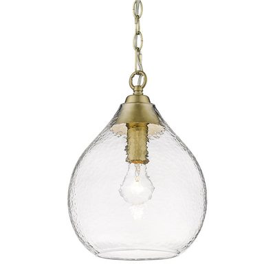 Armijo 1-Light Teardrop Pendant