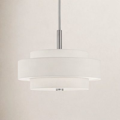 Flaire 4-Light Dimmable Drum Chandelier