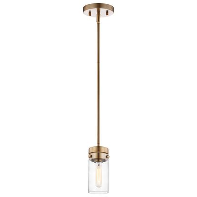 Isamar 1-Light Dimmable Steel Single Pendant