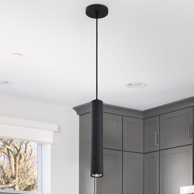 Jabien 1-Light Dimmable Aluminum Pendant