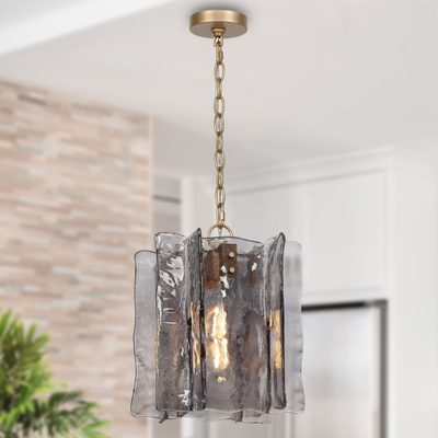 Quitman 1-Light Dimmable Pendant