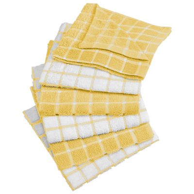 Cerca Windowpane Waffle Dish Cloths