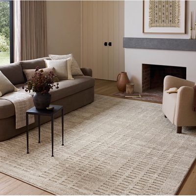 Amber Lewis x Loloi Monty Ivory / Beige Area Rug