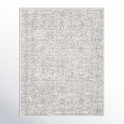 DeSoto Oriental Gray/Ivory Area Rug