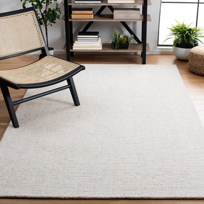 Armina Handmade Tufted Wool Ivory/Beige Area Rug
