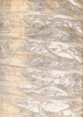 Abstract Mural Rug – Gold