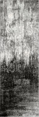 Abstract Rainfall Rug – Black