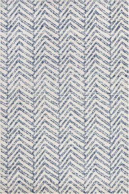 Antique Chevron Rug – Blue