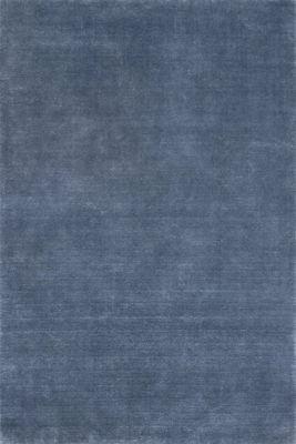 Speckled Wool-Blend Rug – Denim
