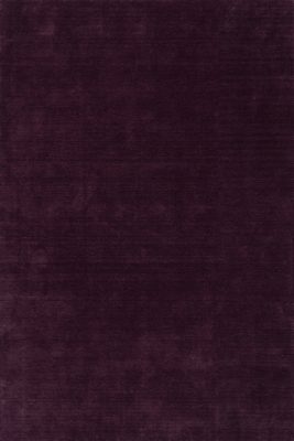 Speckled Wool-Blend Rug – Eggplant