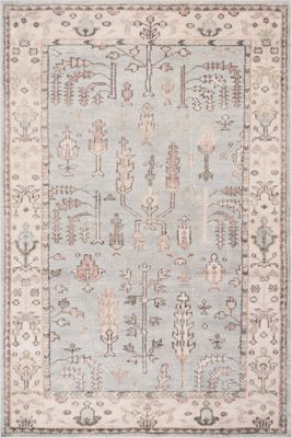 Athens Washable Rug – Light Blue