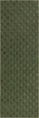 Cape May Plush Textured Washable Rug – Green