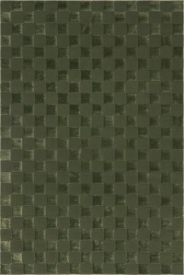 Cape May Plush Textured Washable Rug – Green
