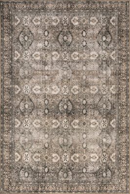 Chester Antiqued Jute-Blend Rug – Brown
