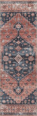 Daisy Washable Persian Rug – Brick