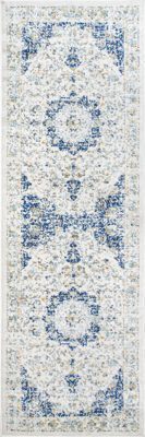 Distressed Persian Rug – Blue