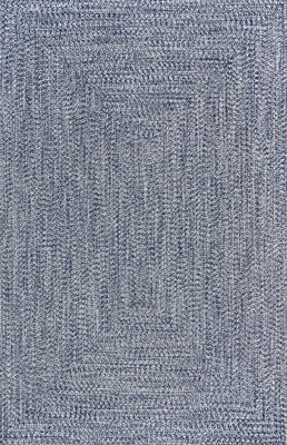 Everywhere Hand-Braided Indoor/Outdoor Rug – Navy