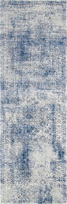 Faded Shadow Mystique Rug – Blue