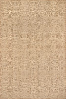 Filigree Indoor/Outdoor Flatweave Rug – Brown
