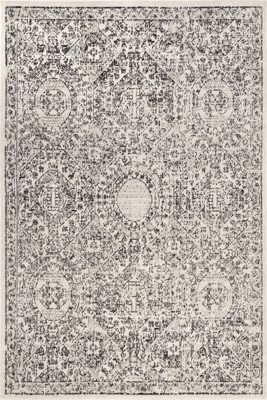 Honeycomb Labyrinth Rug – Grey