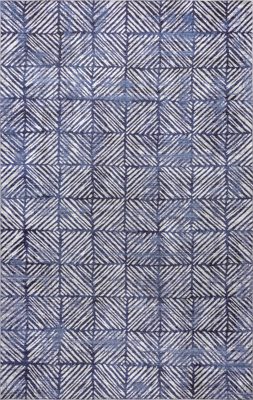 Johanna Tiled Washable Indoor/Outdoor Rug – Blue