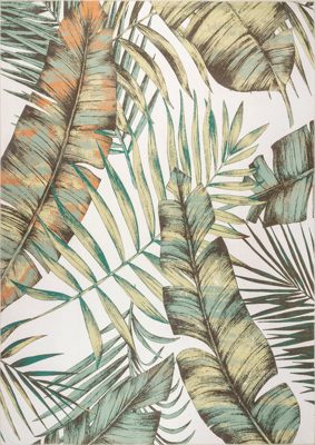 Jungle Washable Rug – Sage Green