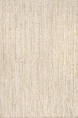 Jute Braided Rug – Off White