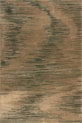 Karnali Abstract Washable Rug – Green