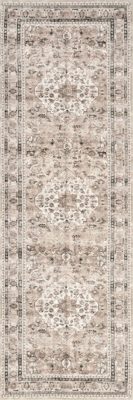 Keyara Spill Proof Washable Rug – Stone