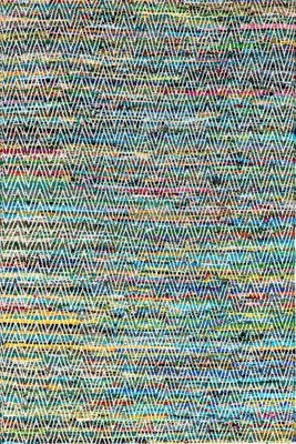 Maxine Chromatic Chevron Rug – Green