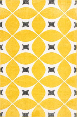 Mod Trellis Rug – Sunflower