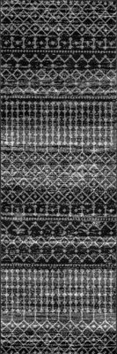 Moroccan Trellis Rug – Black