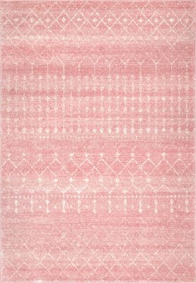 Moroccan Trellis Rug – Pink