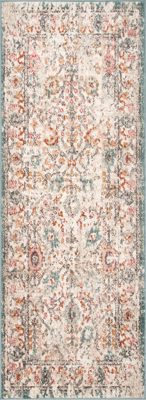 Native Collage Rug – Beige