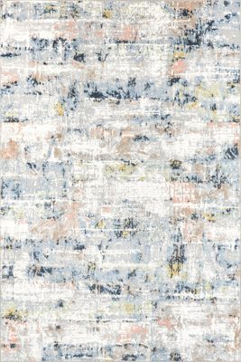 Patty Washable Rainy Days Rug – Blue Multicolor