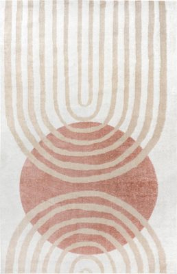 Pearl Contemporary Mars Rug – Blush