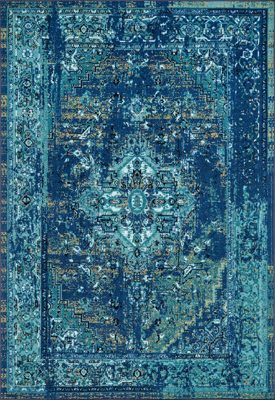 Persian Vintage Rug – Teal