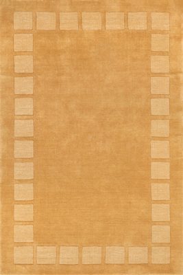 Petra High-Low Wool-Blend Rug – Golden Butter