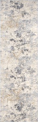 Ricki Mottled Abstract Rug – Beige