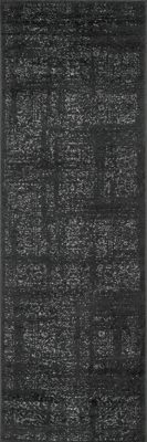 Ring Around The Rosette Rug – Black