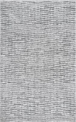 Ripple Waves Rug – Grey