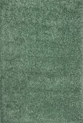 Sade Solid Shag Rug – Green