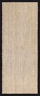 Seagrass Herringbone Rug – Black