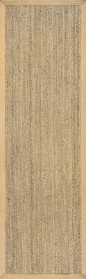 Seagrass with Border Rug – Beige